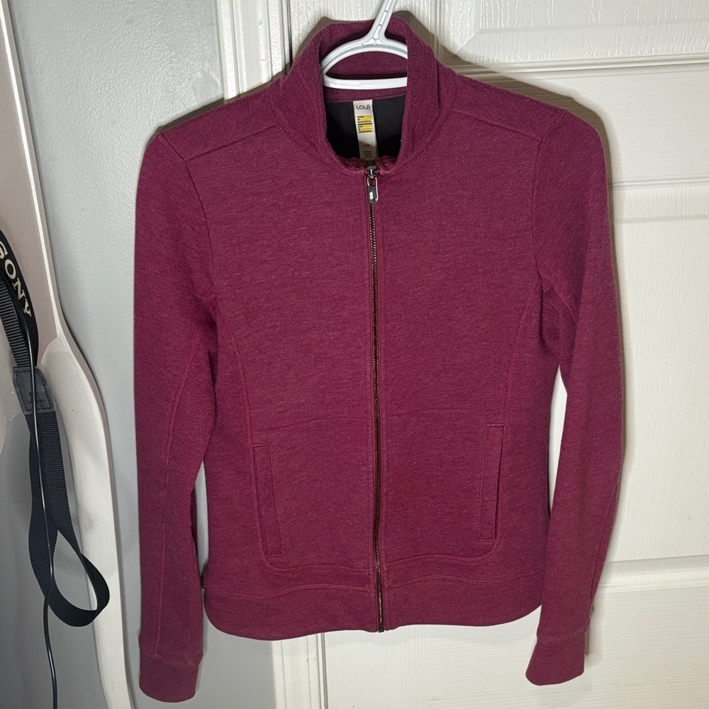 Lole Burgundy Jacket